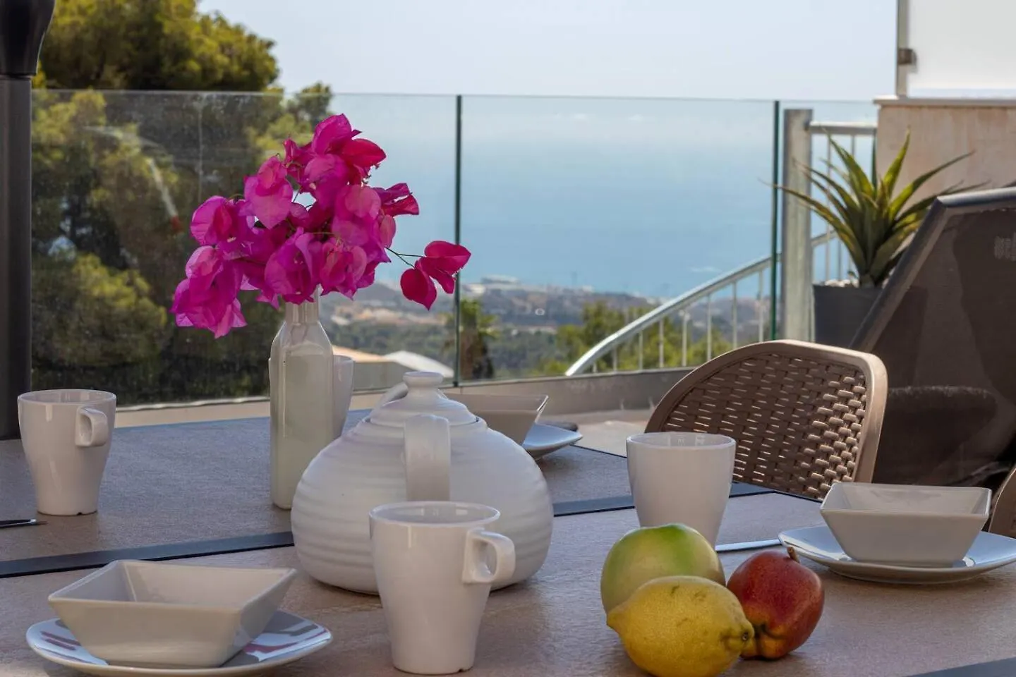 Seaview 3-Bed Flat With 2 Terraces Mijas Pueblo Apartment