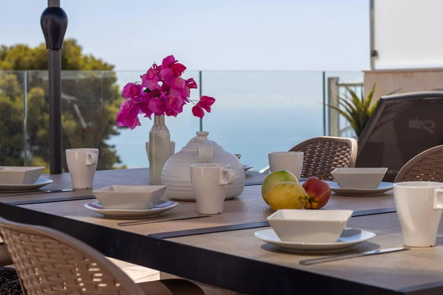 Seaview 3-Bed Flat With 2 Terraces Mijas Pueblo Apartment